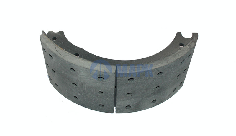 ZTM A0850 - Колодка тормозная + накладка L1-8t (ширина 150mm) (А0814/А0815) СЗАП (ZTM)